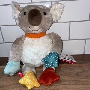 Sigikid patchwork Koala Toy with Colorful Paws